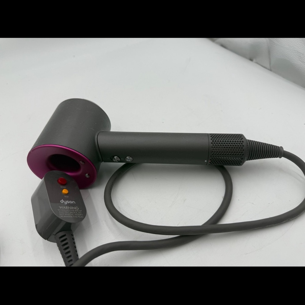 Dyson Supersonic Hair Dryer Gray & Pink - Excellent Condition